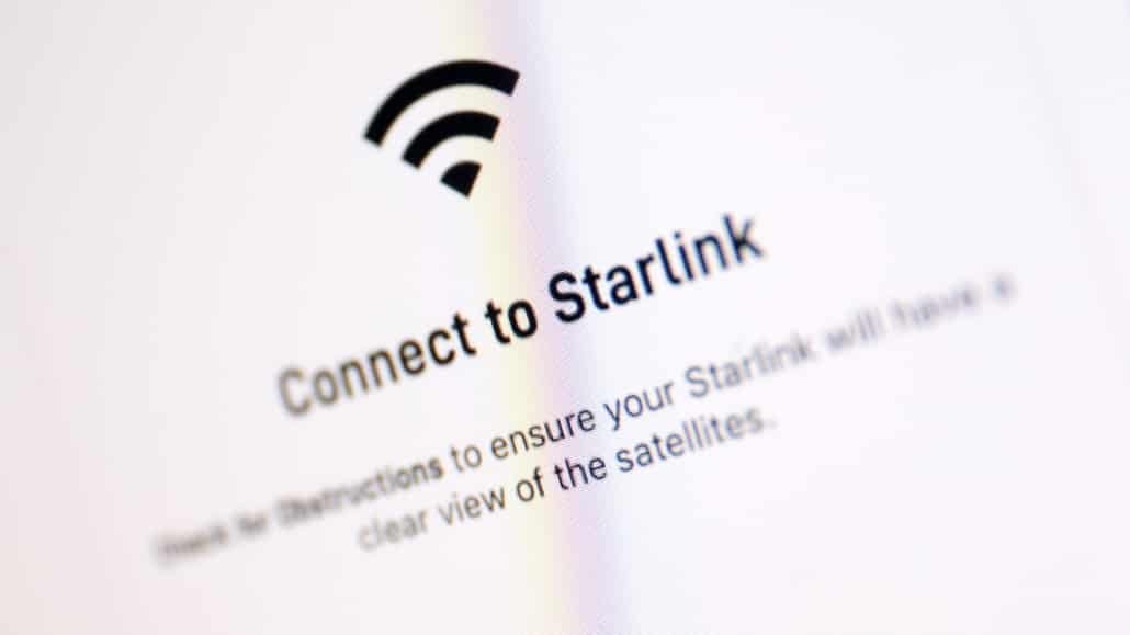 Starlink bietet Internet über das All