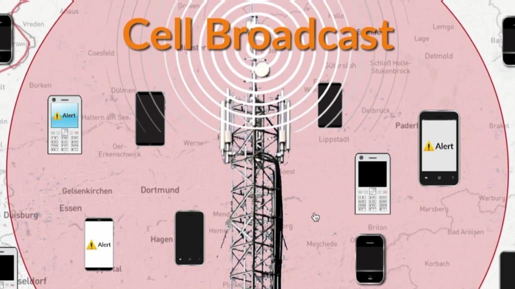 Cell Broadcast: Alle Menschen auf einmal informieren