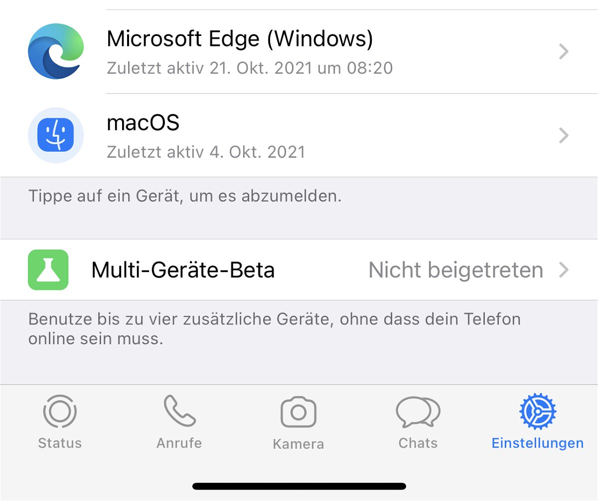 WhatsApp auf mehreren Geräten parallel: Die Multi-Geräte-Beta