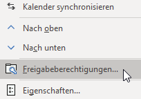 Kalender in Outlook freigeben - schieb.de