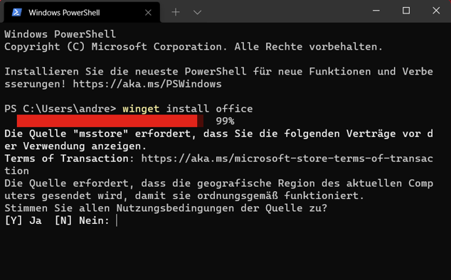 WinGet: Schnelle Installation von Programmen in Windows 11