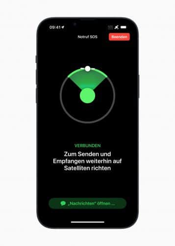 iPhone 14: Notruf SOS über Satellit