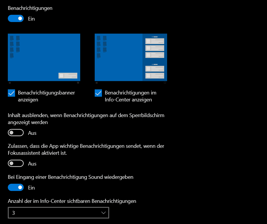 Windows 11: Benachrichtigungen einrichten