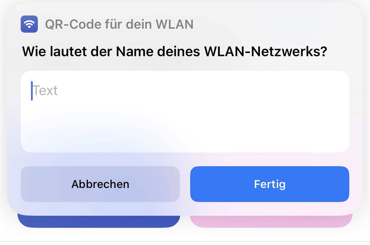 WLAN: Teilen des WLAN-Passworts per QR-Code