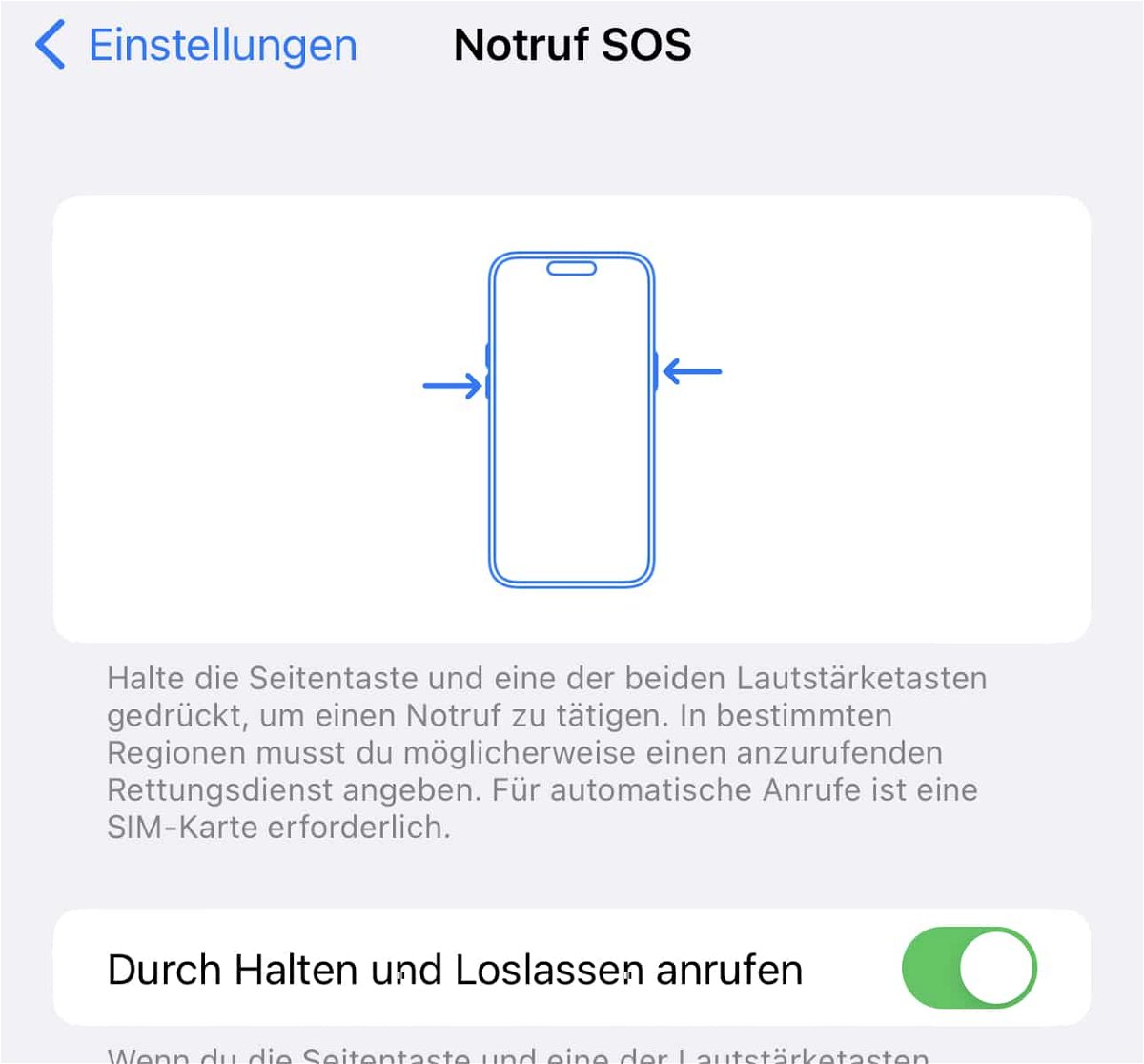 In Gefahrensituationen: Stiller Notruf bei iOS
