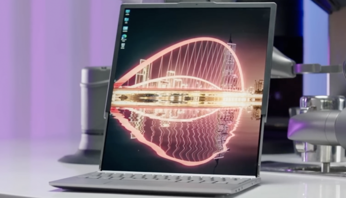 Lenovo will Notebook mit ausrollbarem Display bauen