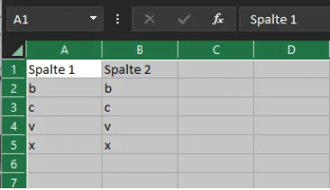, Excel: Doppelte Einträge entfernen