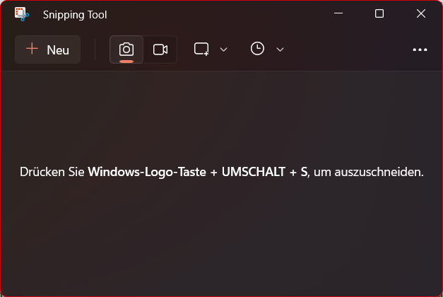 Bildschirmausschnitte: Das Snipping-Tool von Windows