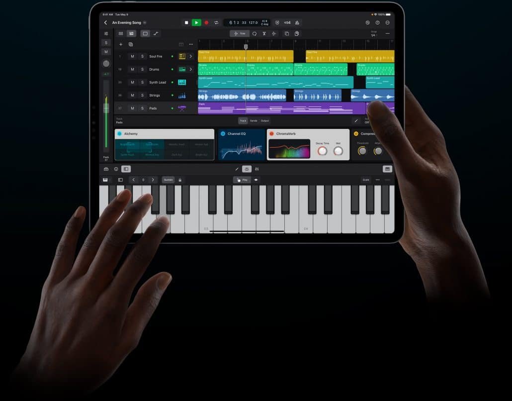 Musik und Podcasts bearbeiten auf dem iPad