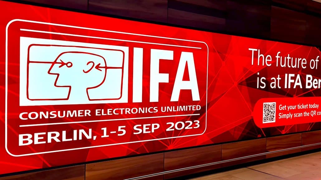 Die IFA in Berlin platzt aus allen Nähten: Ausnahmslos alle Hallen auf dem Messegelände sind ausgebucht