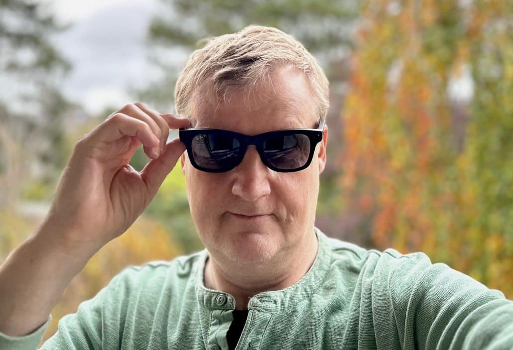 Die Meta Smartglasses bietet Kamera, Kopfhörer und Sprachassistent in einem