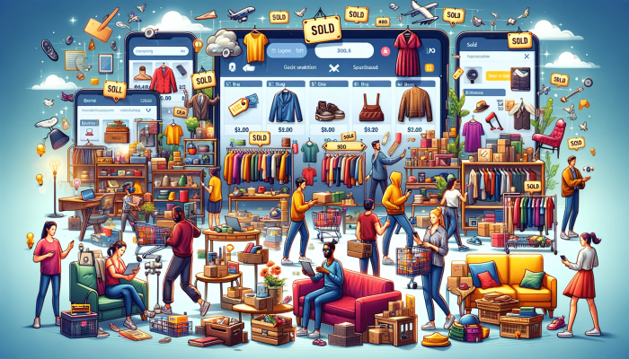 Ein großer Trend: Second-Hand-Waren auf Plattformen wie Kleinanzeigen und Vinted verkaufen