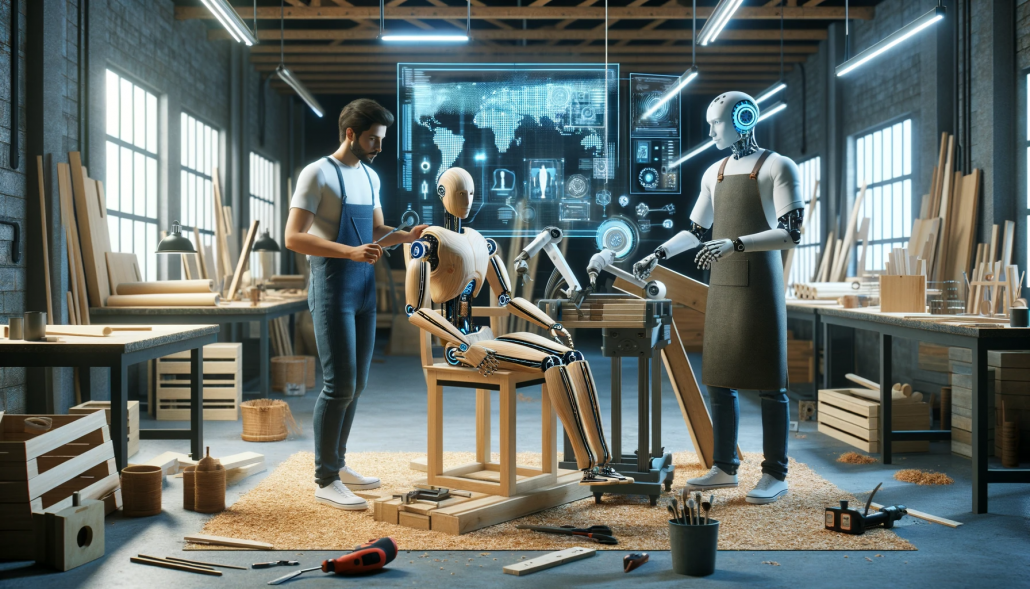 Auch im Handwerk verändert KI die Art zu arbeiten