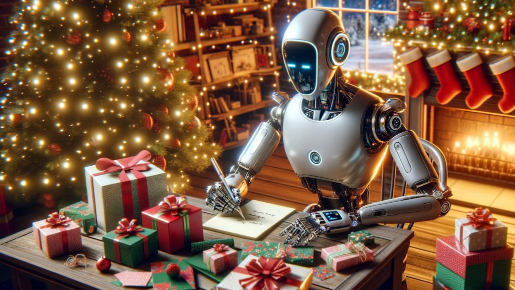 KI kann nicht nur beim Schreiben von Weihnachtsgrüßen behilflich sein, sondern auch Geschenktipps geben und Video erzeugen