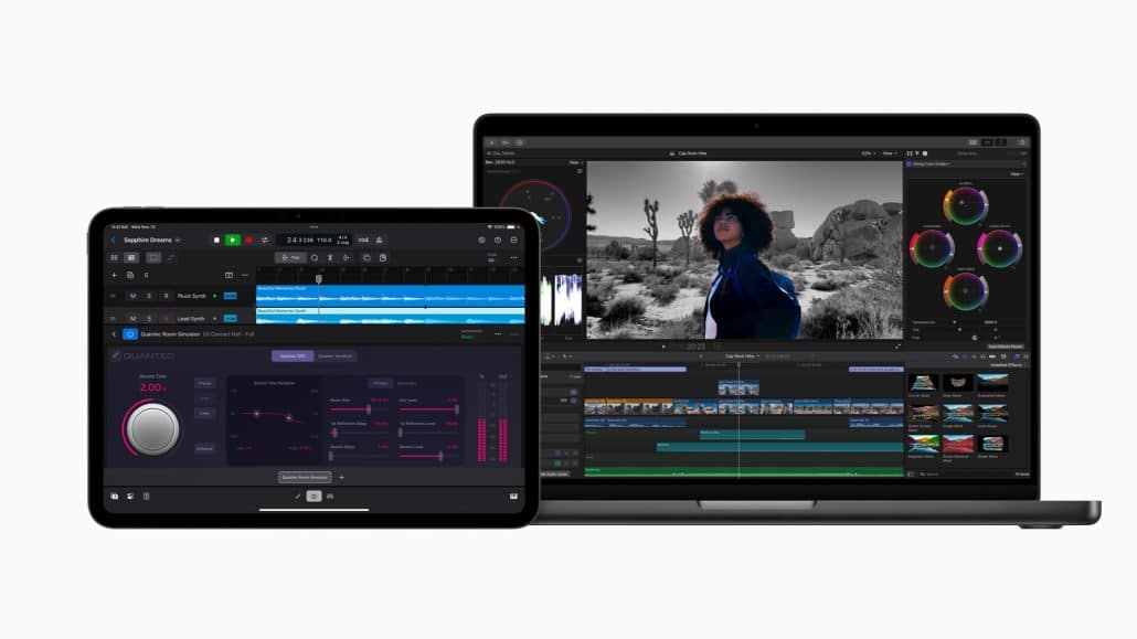 Das neue FInalcut Pro läuft auf MacOS und iPadOS gleichermaßen