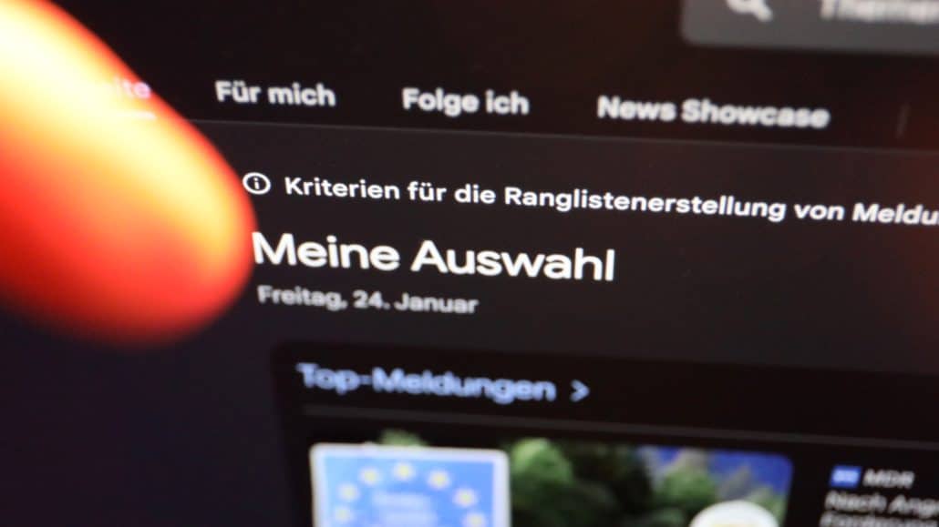 Google lässt die Muskeln spielen: In acht EU-Ländern bekommen einige User keine Nachrichten mehr zu sehen