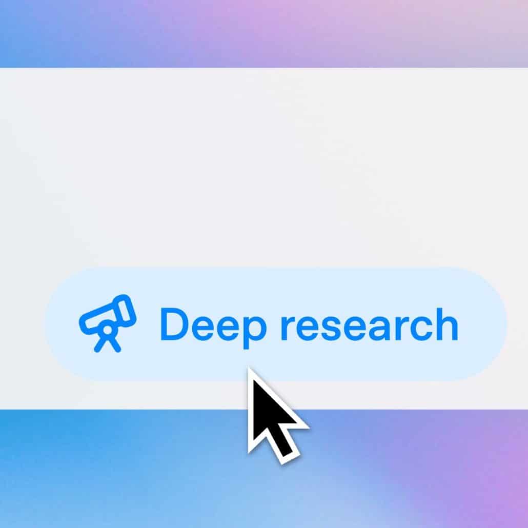 OpenAI hat sein DeepResearch nun auch für Plus User freigegeben