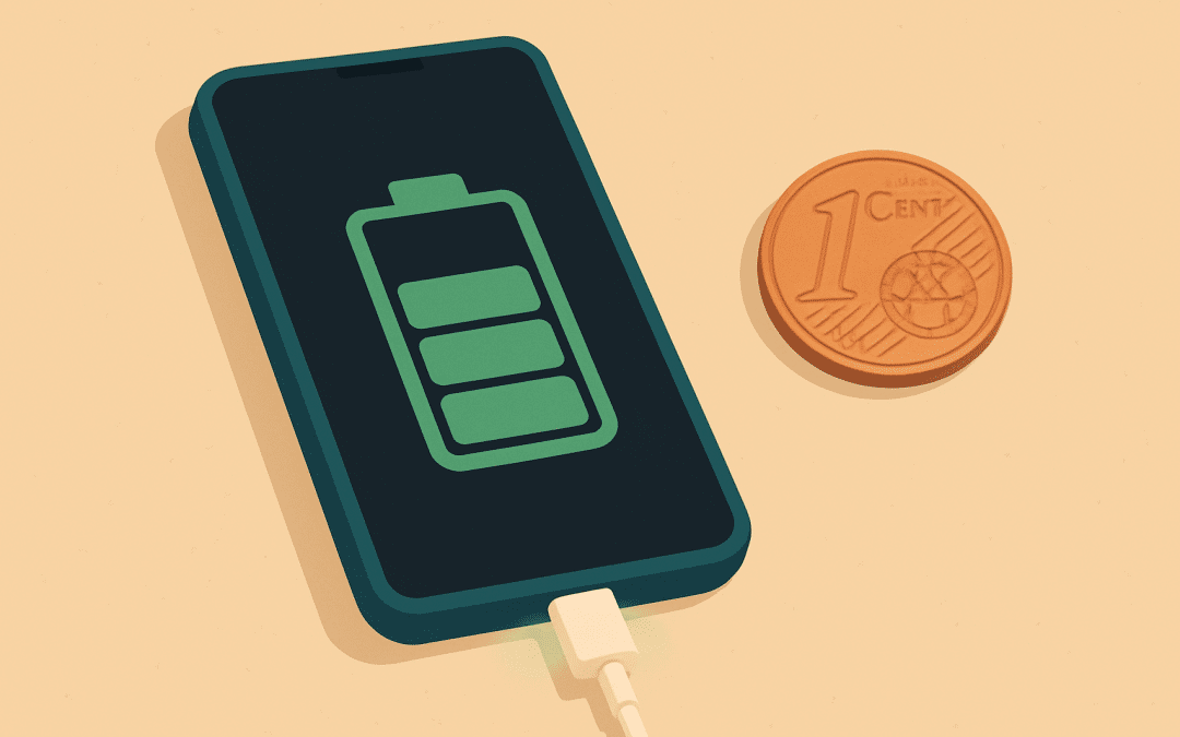 Was kostet eigentlich einmal Smartphone aufladen?