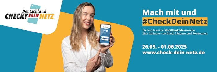 Funklöcher aufspüren: Mit der Breitbandmessung App kann jeder mitmachen und melden