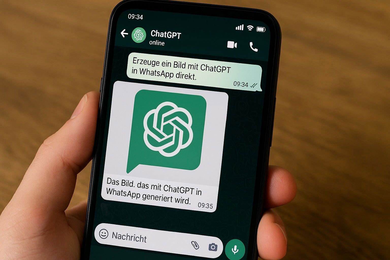 WhatsApp, KI, ChatGPT, Bilder, KI Bilder, Messenger