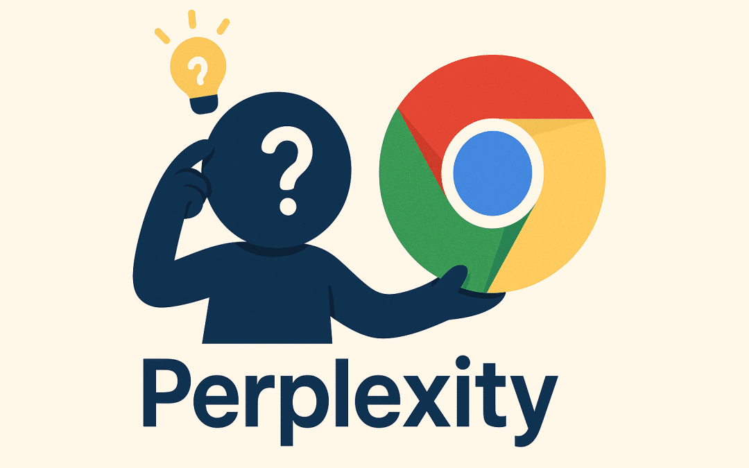 Perplexity braucht einen Browser und ist an Google Chrome interessiert