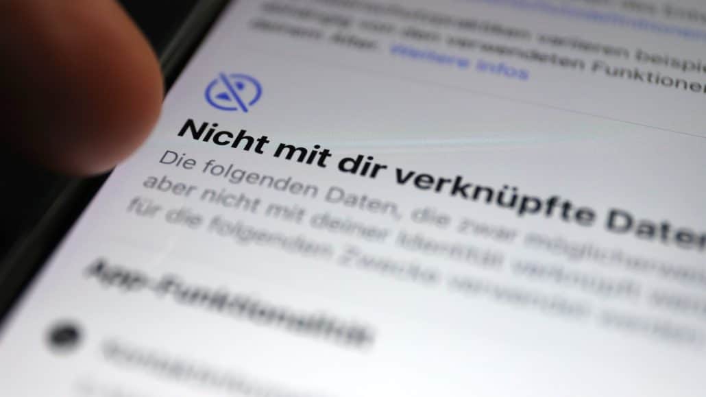 Einstellungen zur Datennutzung und Privatsphäre