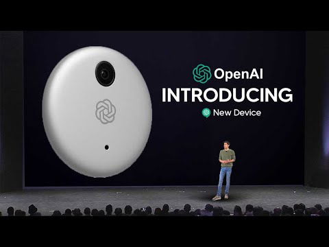 Präsentation eines neuen Geräts von OpenAI
