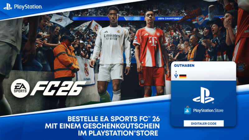 EA Sports FC 26, PlayStation Store Gutschein