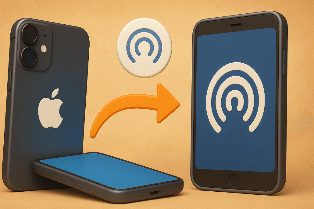 Smartphones mit drahtloser Übertragungstechnik