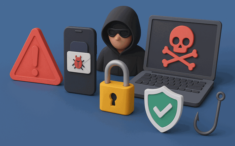 Cyberbedrohung in Deutschland: So schützt du dich vor Quishing und Co.