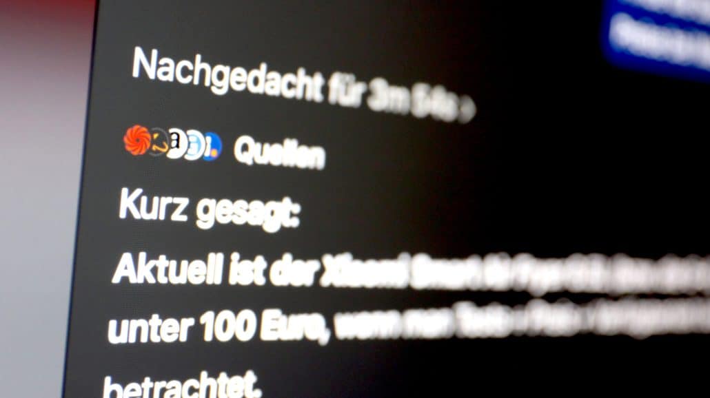 ChatGPT kann Preise ermitteln und auch Details zu einzelnen Prdukten herausfinden