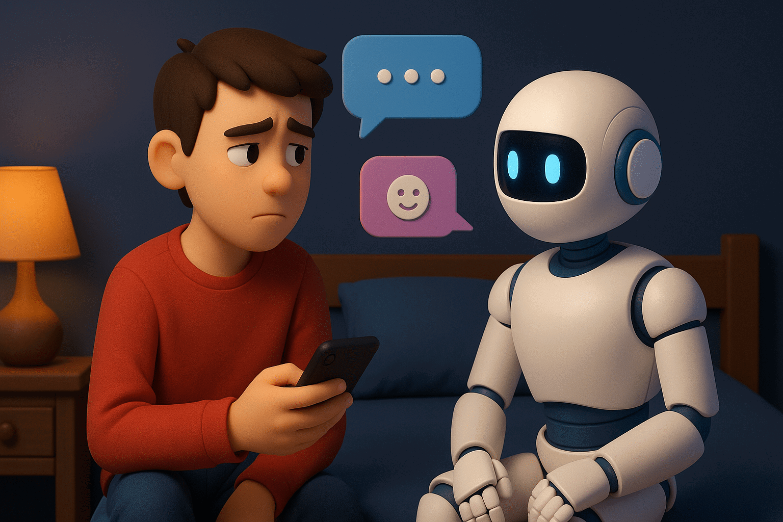 Jugendliche sprechen immer öfter und intimer mit Chatbots, sagt eine neue Studie