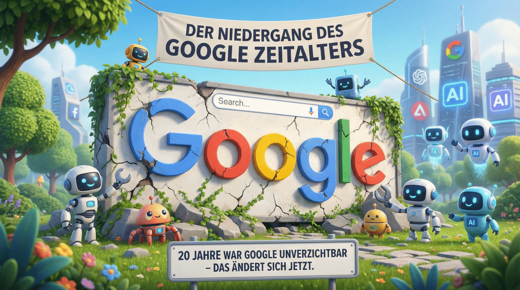 Der Niedergang von Google in der Zukunft.