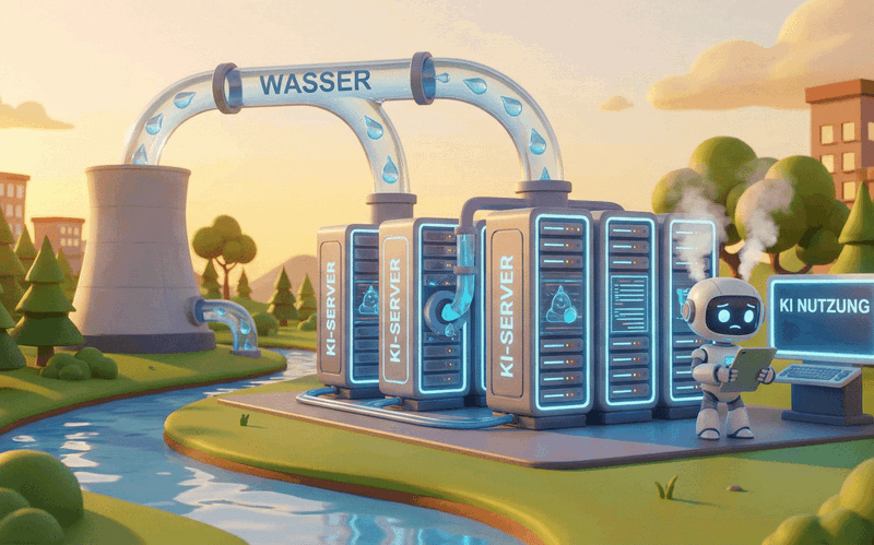 KI und Wasser: Warum wir bei Umweltbilanzen genauer hinschauen müssen