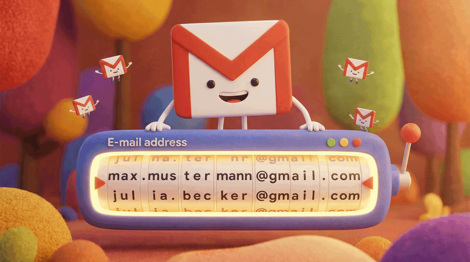 Google Mail testet die Möglichkeit, die GMAIL-Adresse zu ändern