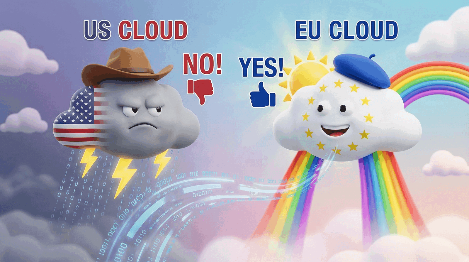 US-Cloud: Immer mehr Menschen haben Bedenken