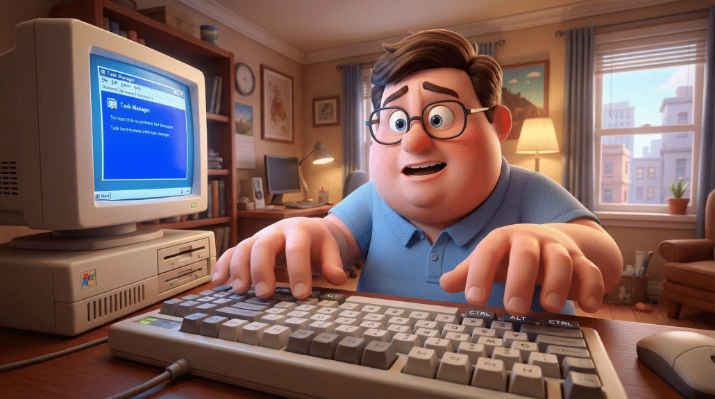 Strg Alt Delete und der Windows Rechner startet neu