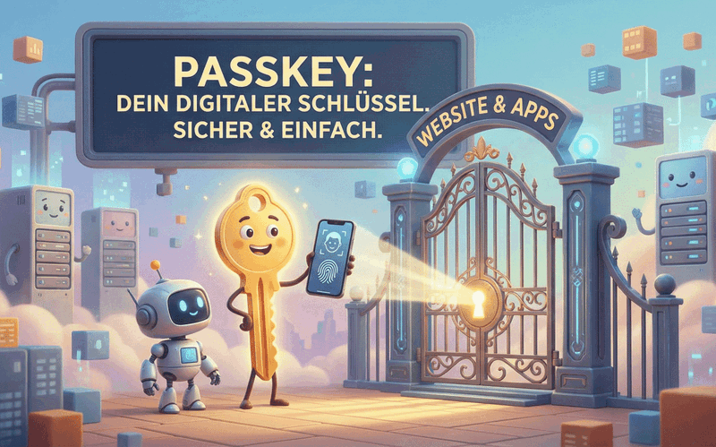 Passkeys: Die sichere Alternative zum Passwort – einfach erklärt