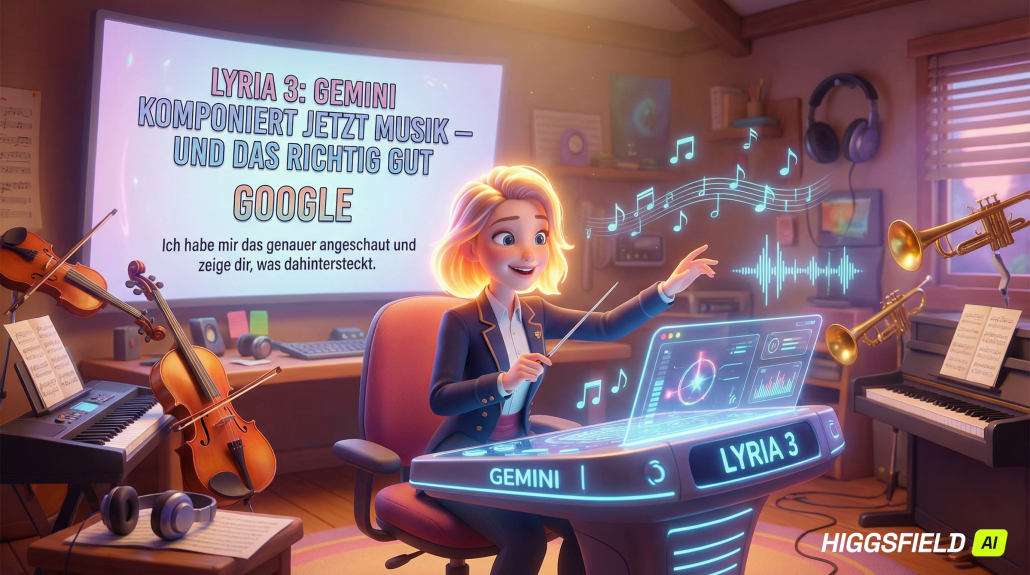 Virtuelle Musikerin komponiert mit Lyria 3.