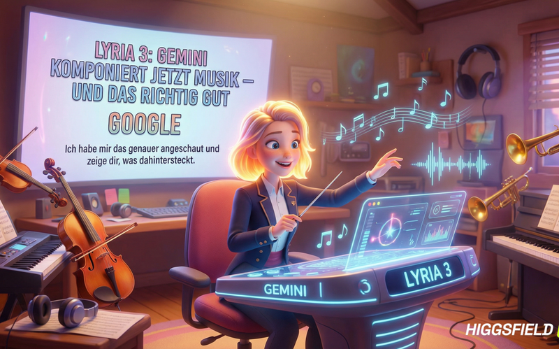 Lyria 3: Gemini komponiert jetzt Musik – und das richtig gut