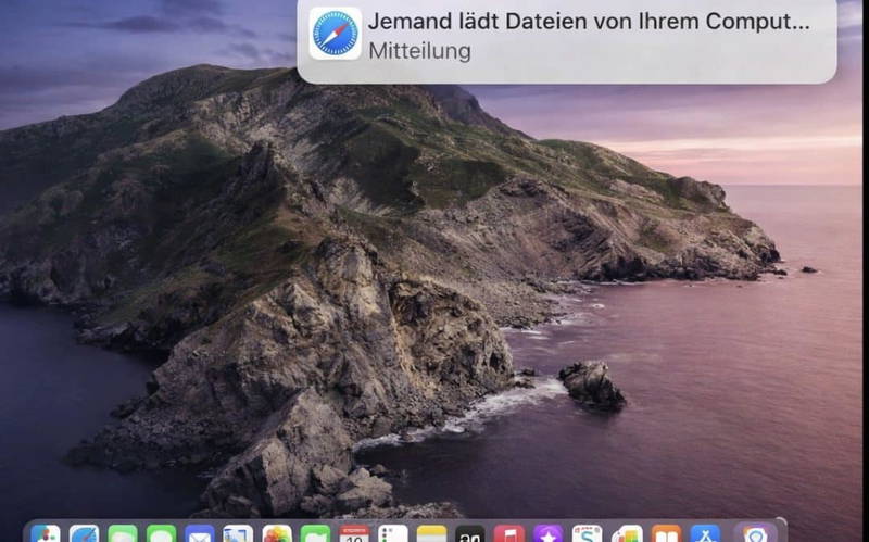 Vorsicht: Wenn der Mac Datenabflüsse meldet