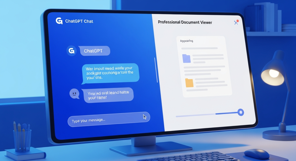 ChatGPT Deep Research: Neuer Dokument-Viewer im Test