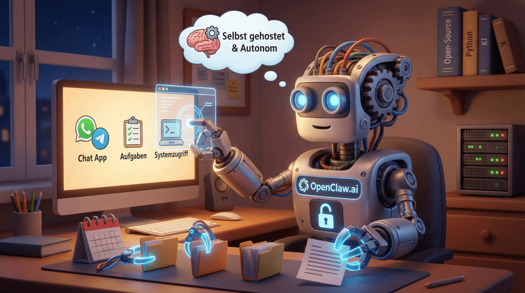 OpenClaw ist eine neue Software, die KI-Agenten auf den eigenen PC holt