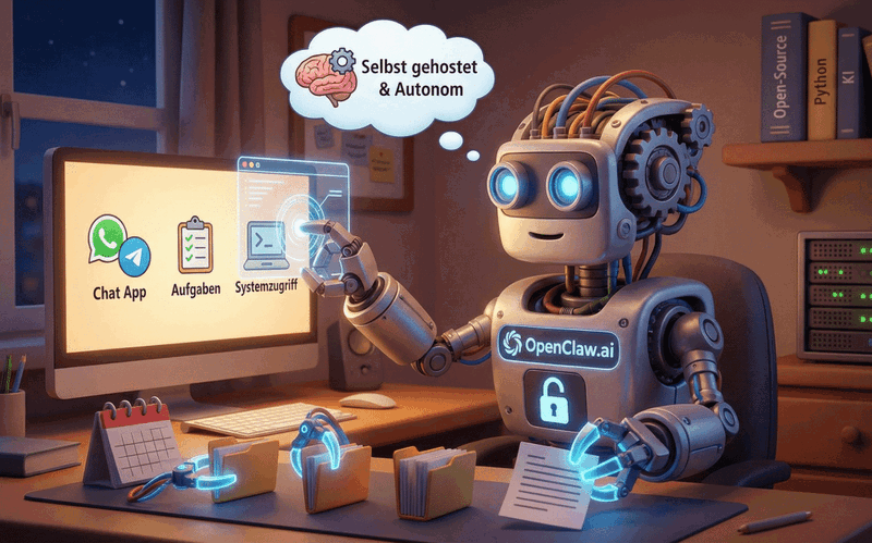 OpenClaw.ai: Der KI-Agent aus Österreich, der Silicon Valley aufhorchen lässt