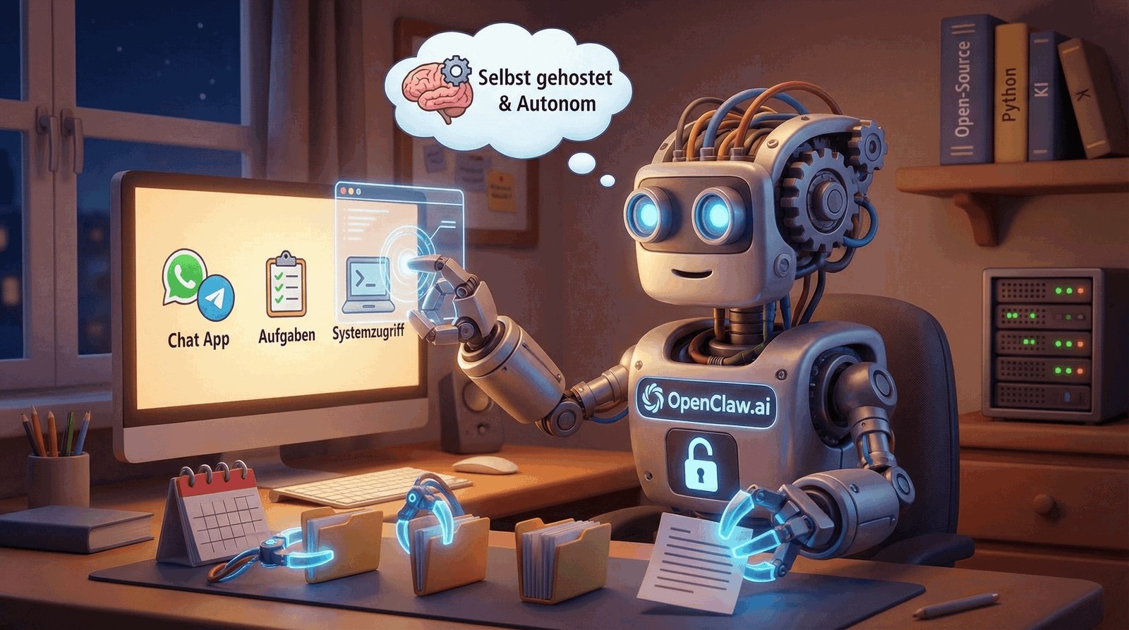 OpenClaw ist eine neue Software, die KI-Agenten auf den eigenen PC holt