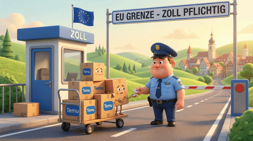 Temu Pakete an der Steuer vorbei: Das soll ein Ende haben