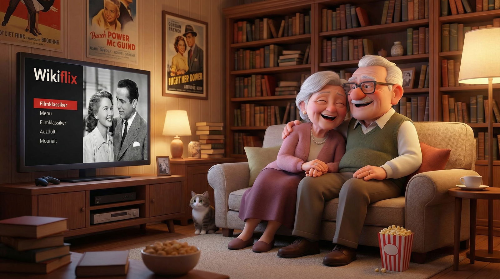 Wikiflix bietet Klassiker zum Nulltarif