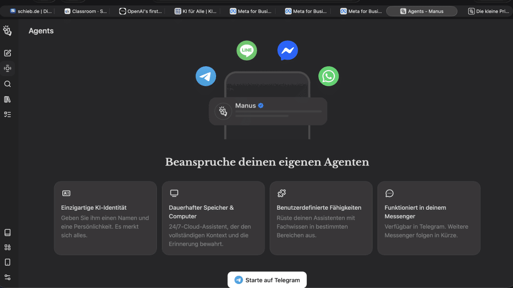 Übersicht über KI-Agenten-Funktionen und -Dienste