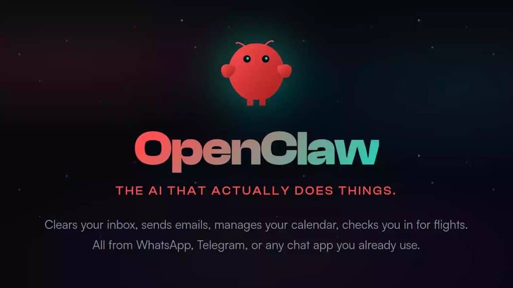 OpenClaw: KI für E-Mails und Kalenderverwaltung.