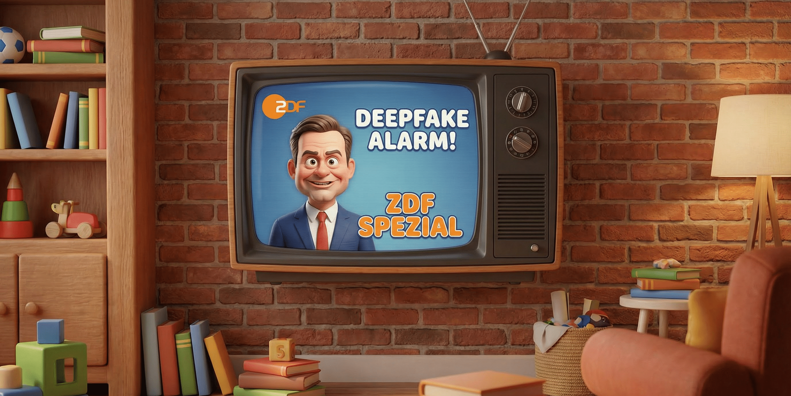 Das ZDF Fernsehen hat ein Problem mit DeepFake Videos in den Nachrichten